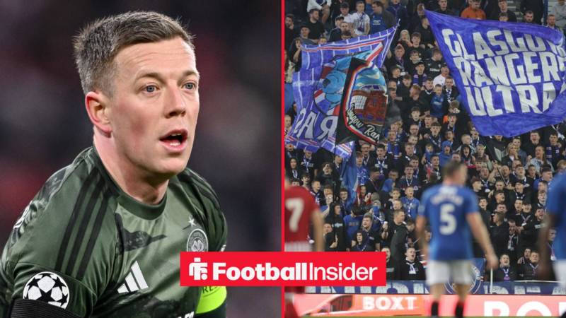 Rangers fans ruthlessly mock Callum McGregor after Dundee United vs Celtic pitch criticism: ‘Surprised he wasn’t crying’