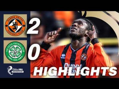 Dundee United 2-0 Celtic | HIGHLIGHTS | William Hill Premiership