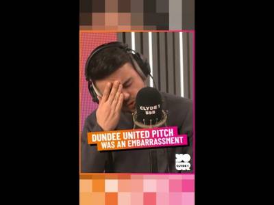 Dundee United Pitch Was an Embarrassment