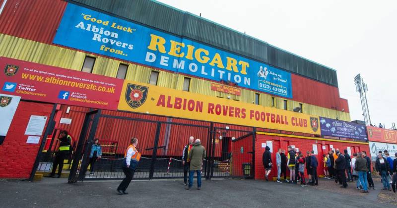 Celtic themed takeover consortium ‘acquire largest share in Albion Rovers’