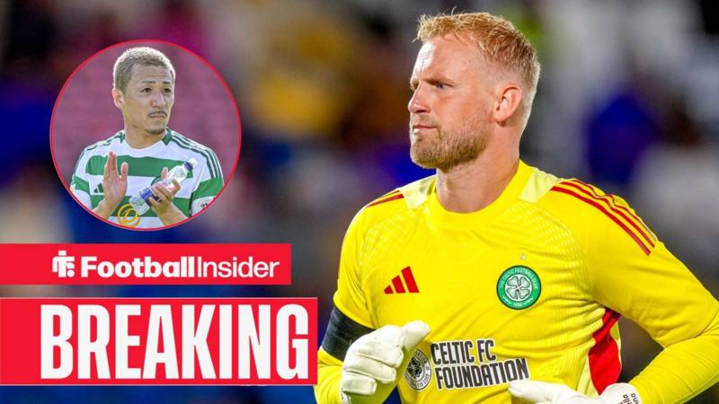 Kasper Schmeichel shares new surgery update at Celtic, Daizen Maeda and John Terry react