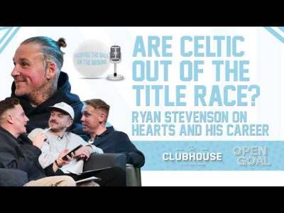 ARE CELTIC OUT OF TITLE RACE? | RYAN STEVENSON ON HEARTS & CAREER | Keeping The Ball On The Ground