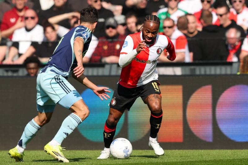 Celtic avoided Raheem Sterling move as Dutch media label Feyenoord start a ‘total failure’