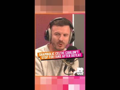 Celtic Players Could Not Stop for Fans