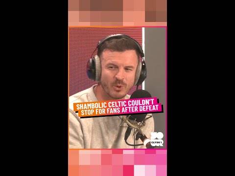 Celtic Players Could Not Stop for Fans