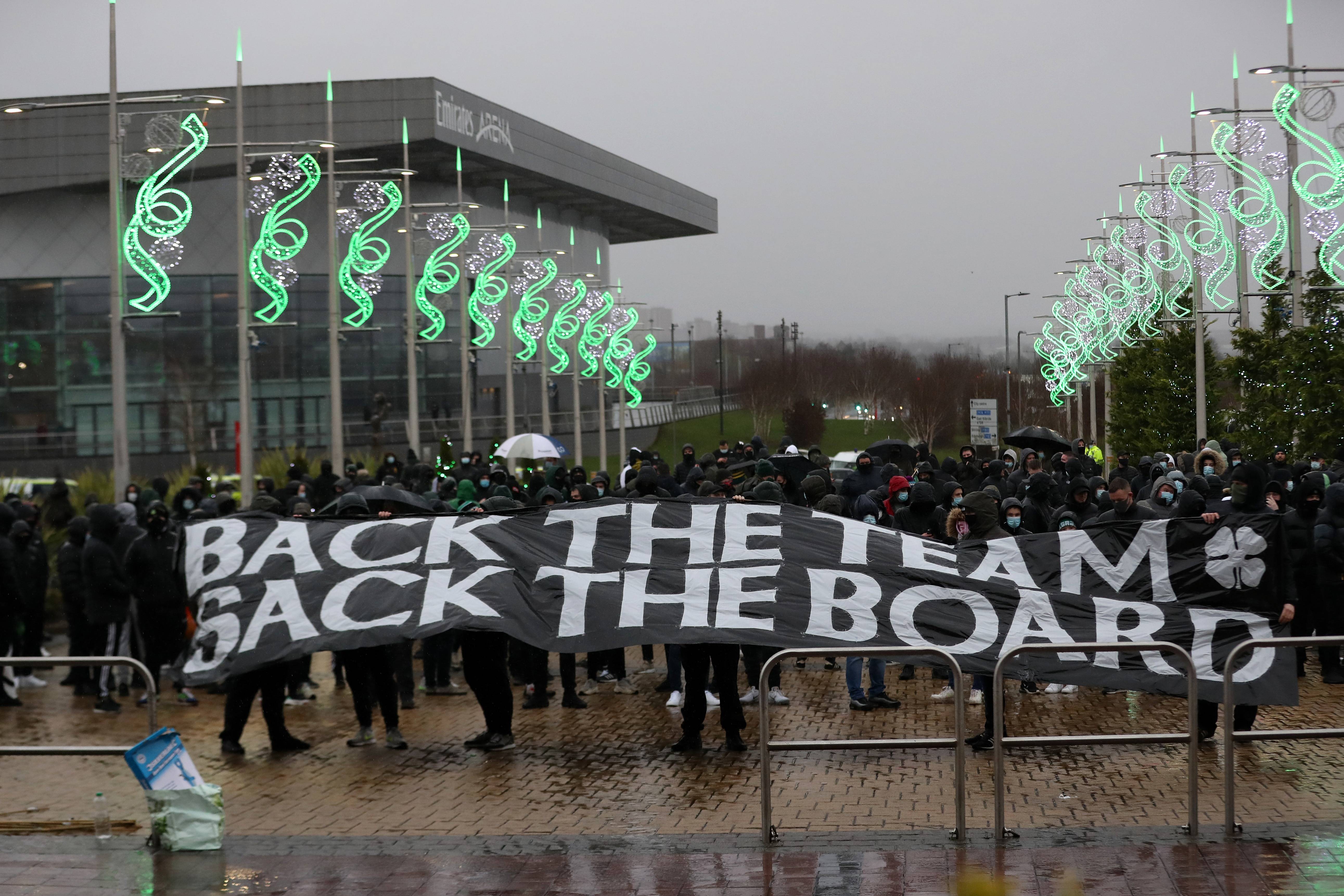 Dermot Desmond hasn’t ‘got plans to go anywhere’ amid Celtic fan fury as he’s backed to feel the Parkhead heat