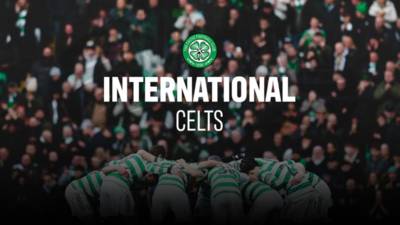 Ten Celts set for international duty