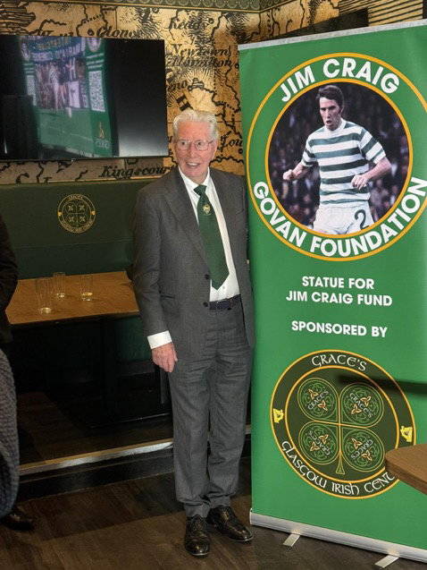 Lisbon Lion Jim Craig Set for Govan Statue as New Campaign Launched