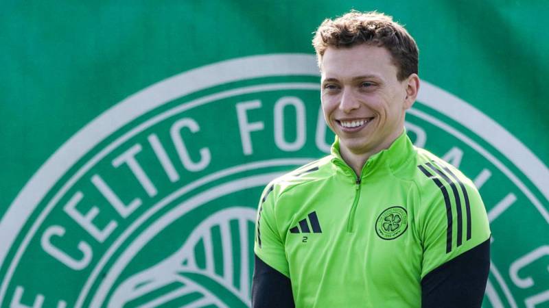 Alistair Johnston just offered a fitness update that has Celtic fans excited