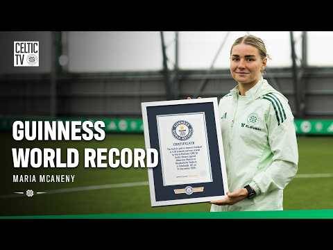 ?Guinness World Record | Maria McAneny scores fastest goal! (26/03/26)