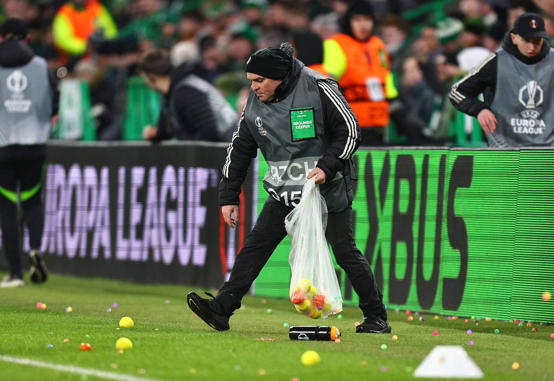 Celtic handed UEFA fine for tennis ball protest before Stuttgart defeat