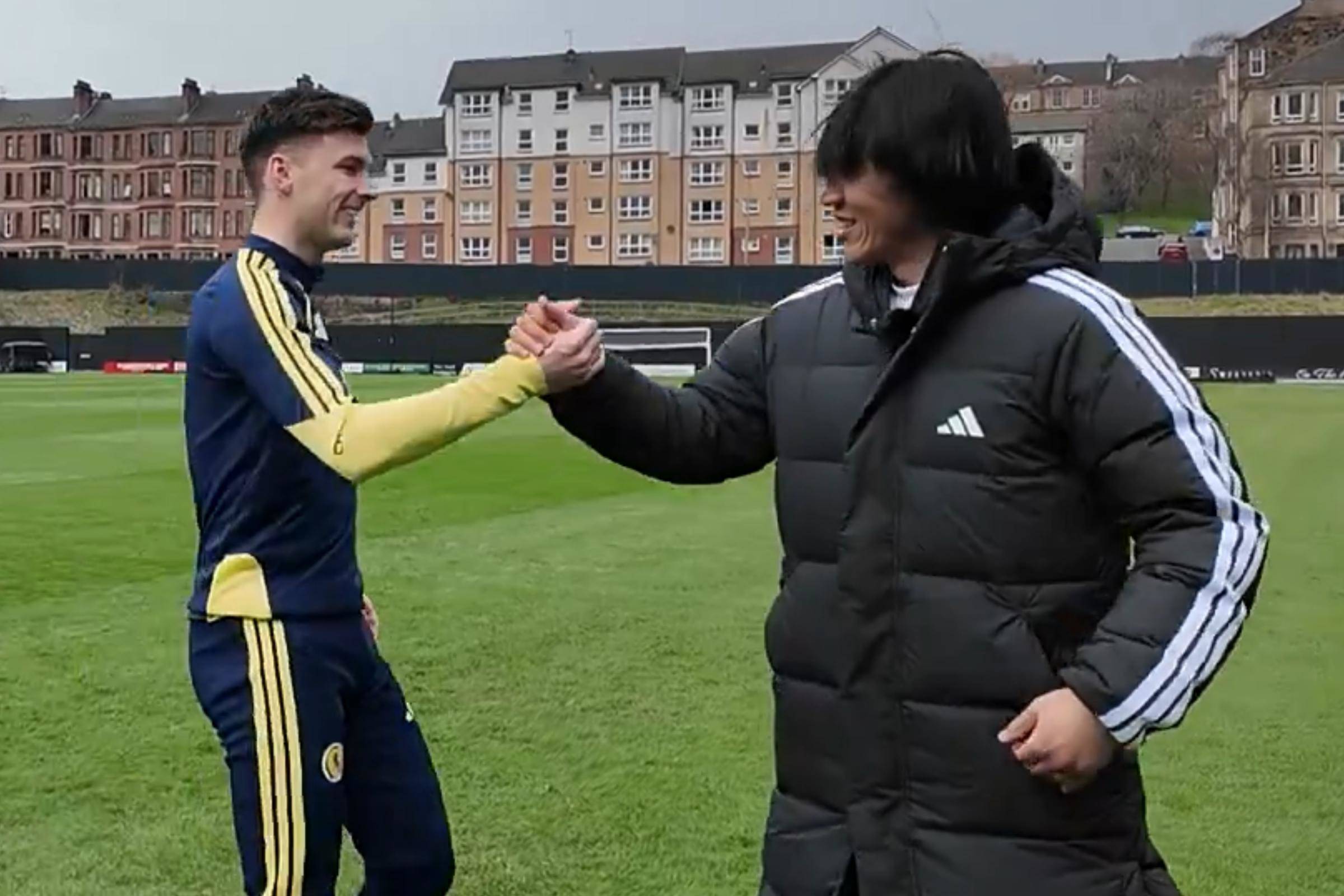 WATCH legendary duo reunite, over 20 years after famous Celtic Park exchange