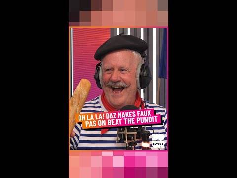 Oh La La! Daz Makes a Faux Pas on Beat the Pundit Oh La La! Daz Makes a Faux Pas on Beat the Pundit