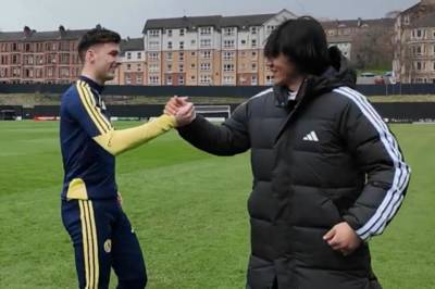 Watch: Kieran Tierney’s Emotional Celtic Reunion With Shunsuke Nakamura