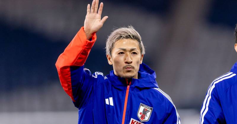 Daizen Maeda stonewalls Celtic future talk as Japan hero beams with pride after his career first