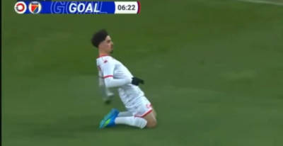 WATCH as Celtic’s Sebastian Tounekti breaks international duck with fine finish