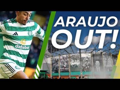 Araujo OUT for up to eight weeks