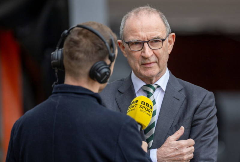 Martin O’Neill’s Rallying Celtic Call Ahead of Dundee Trip