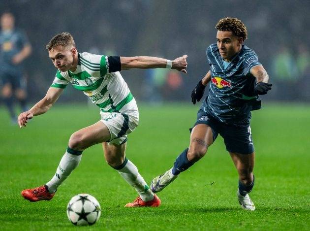 “Celtic Park, actually. It was not normal. Like, really, really loud,” Antonio Nusa