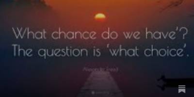 What Chance Do We Have?