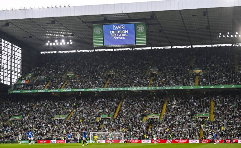 Celtic fans take note; English fans have delivered a damning verdict on VAR.
