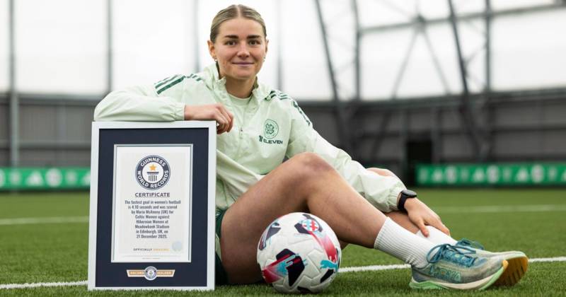 Celtic star’s mum bursts with pride as daughter scores fastest ever goal in top flight football