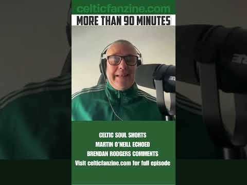 Martin O’Neill echoed Brendan Rodgers Comments