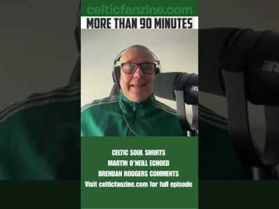 Martin O’Neill echoed Brendan Rodgers Comments