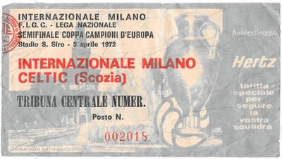 Seventies Euro Specials – Inter Milan v Celtic, 1972