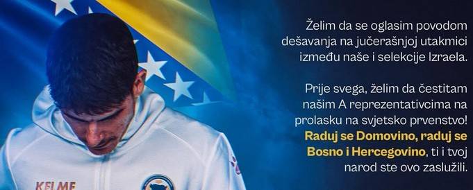 ‘My parents never raised me’: Bosnia U21 captain’s Israel statement shows spine Celtic fans will admire