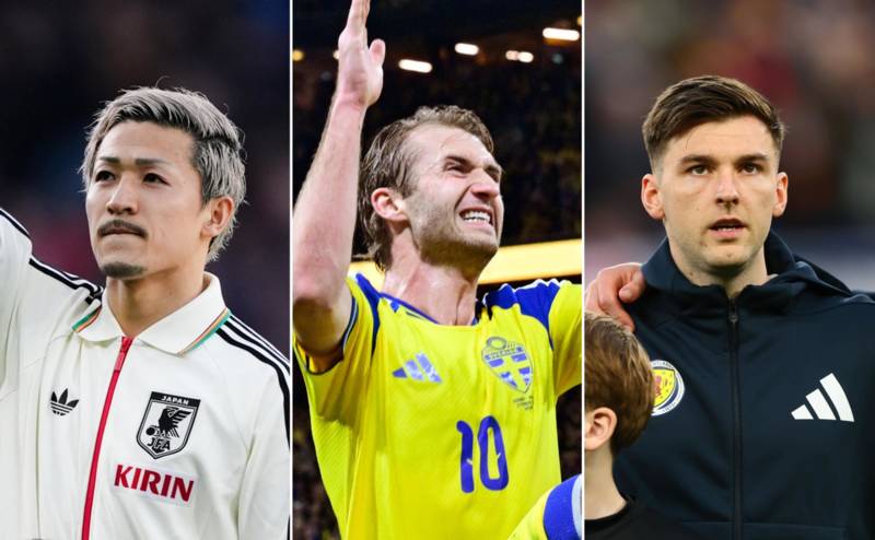 The Celtic internationals who enjoyed play-off elation and career-firsts during break