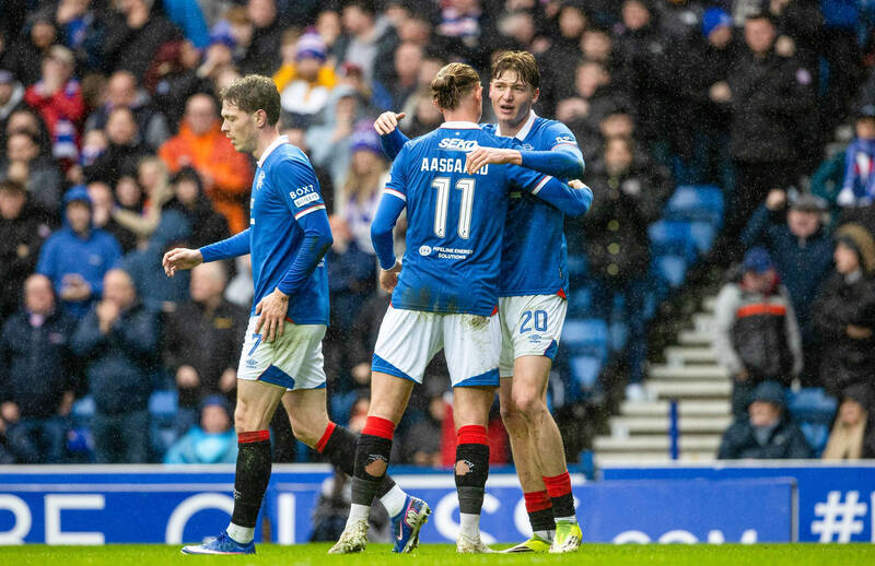 Rangers make Premiership title case heard in Dundee United success as Hearts and Celtic posed a big question