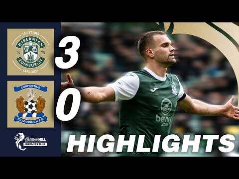 Hibernian 3-0 Kilmarnock | HIGHLIGHTS | William Hill Premiership