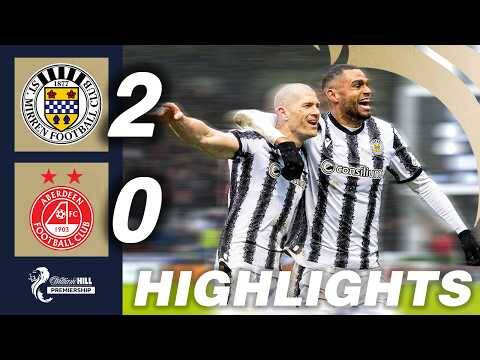 St Mirren 2-0 Aberdeen | HIGHLIGHTS | William Hill Premiership