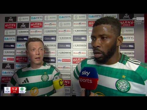 Callum Mcgregor & Kelechi Iheanacho Full Time Reaction | Dundee 1-2 Celtic