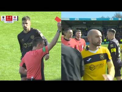 LATE DRAMA, Last 10 Minutes & Full Time Scenes Livingston 2-2 Hearts