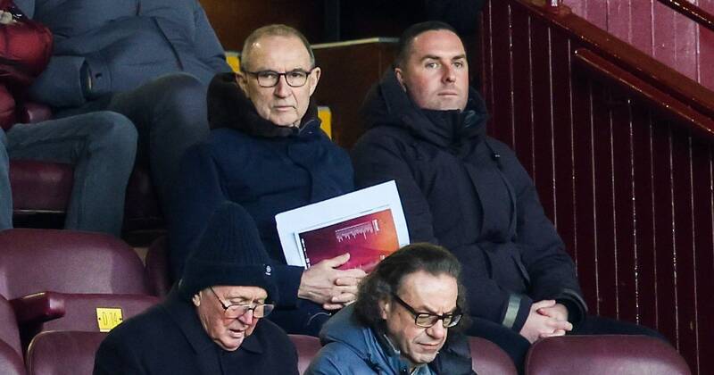 Martin O’Neill spotted on Celtic spying mission as he casts an eye over English Championship clash