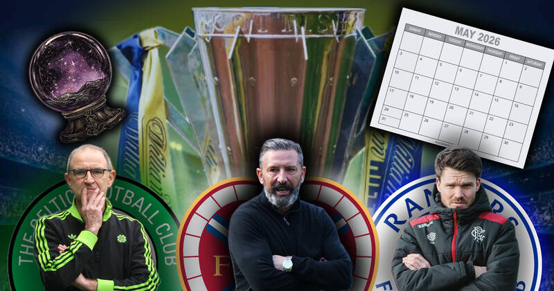 Premiership post split fixtures LIVE as Hearts, Rangers and Celtic set to discover route to title glory