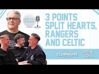 ONLY THREE POINTS SPLIT HEARTS, RANGERS & CELTIC AT TOP OF SPFL! | Keeping The Ball On The Ground