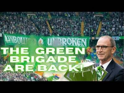 The Green Brigade Are Back at Celtic Park! / Spilt Fixtures / Celtic Looking at a New Danish Keeper