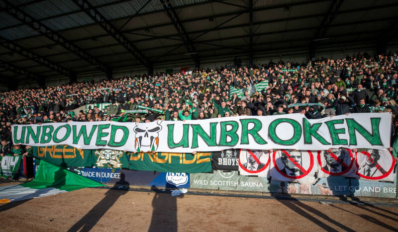 Brian Wilson HUMILIATED as Green Brigade return Unbowed and Unbroken