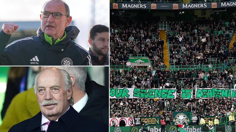 Celtic supporters group puts protests on hold and urges fans to back team until the end of the season