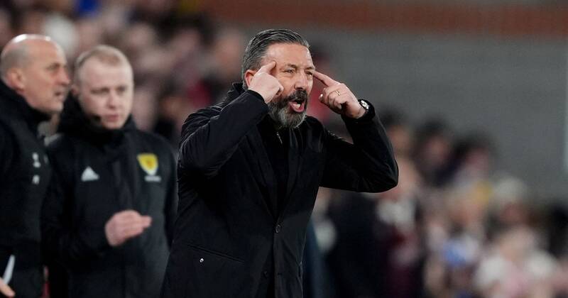 Derek McInnes reveals the emphatic Hearts title message being circulated in the dressing room