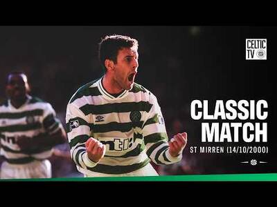 Classic Match: Celtic 2-0 St Mirren (14/10/00) | Sutton and Larsson on target 🎯