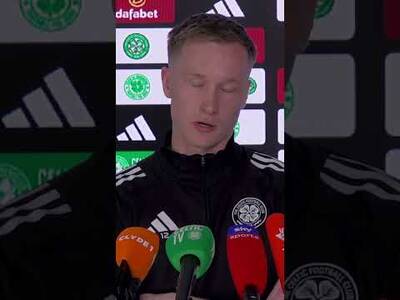 🎙️ Viljami Sinisalo on tomorrow’s fixture. Watch in full on YouTube. #CELSTM | #CelticFC🍀