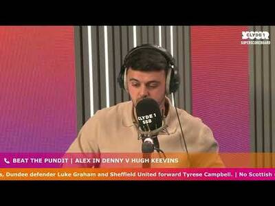Beat the Pundit | Alex in Denny V Hugh Keevins Beat the Pundit | Alex in Denny V Hugh Keevins