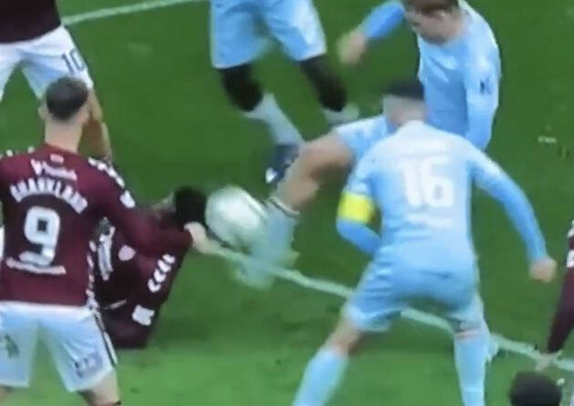 The controversial late penalty that helped Hearts in title race