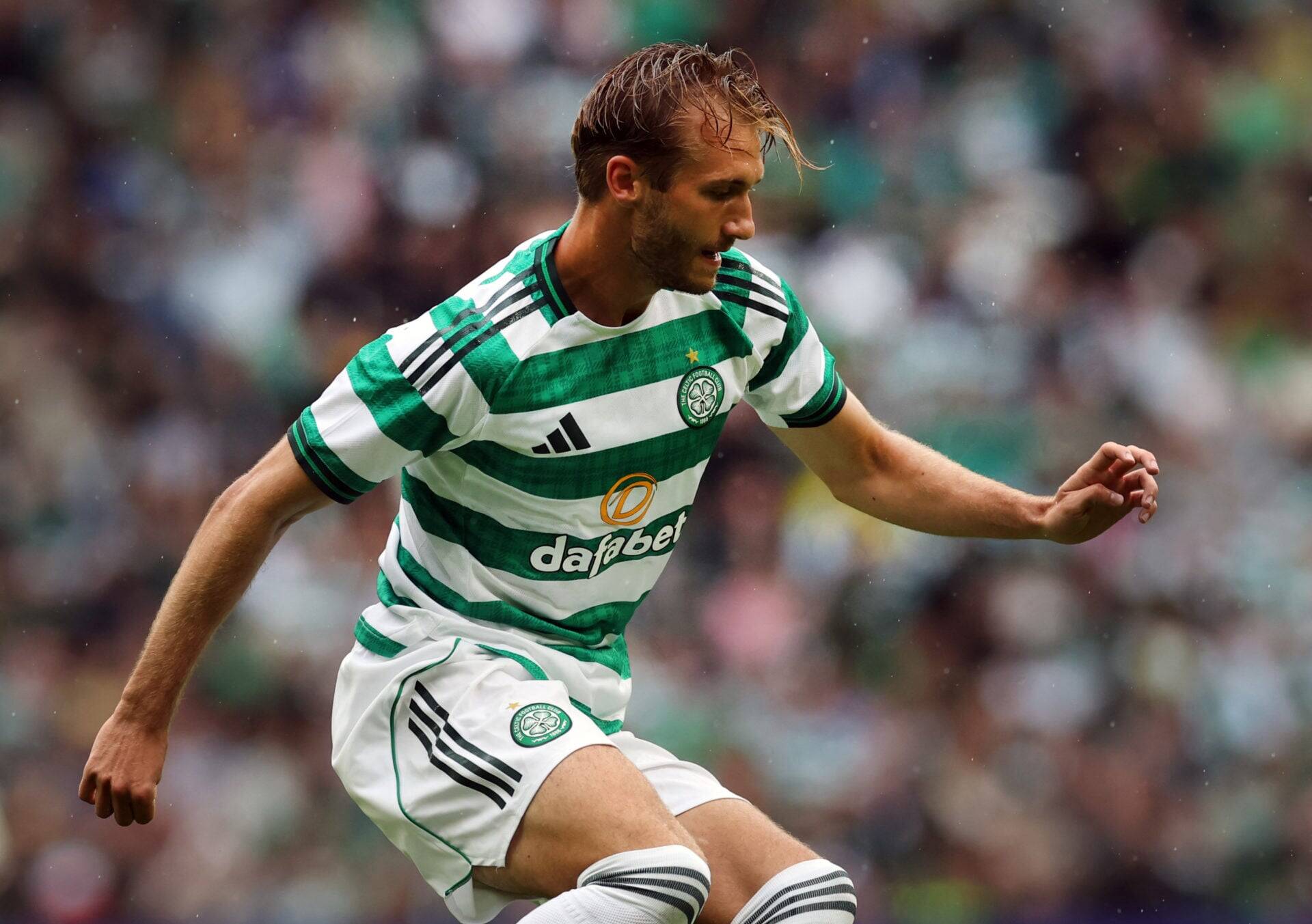 Benjamin Nygren breaks silence on Celtic’s opening goal debate from Dundee win