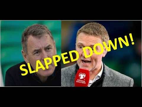 SLAPPED DOWN: Pat Bonner silences Stephen Craigan’s Celtic nonsense SLAPPED DOWN: Pat Bonner silences Stephen Craigan’s Celtic nonsense