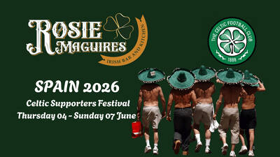 Celtic Supporters Festival Spain – Full Weekend Line Up